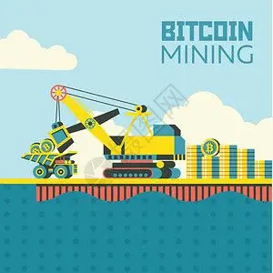 Illustration of a Bitcoin mining farm in Kenya, showcasing the cooling infrastructure.