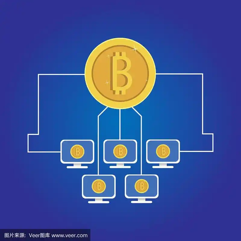 A powerful mining rig setup actively working on solving complex calculations for cryptocurrency