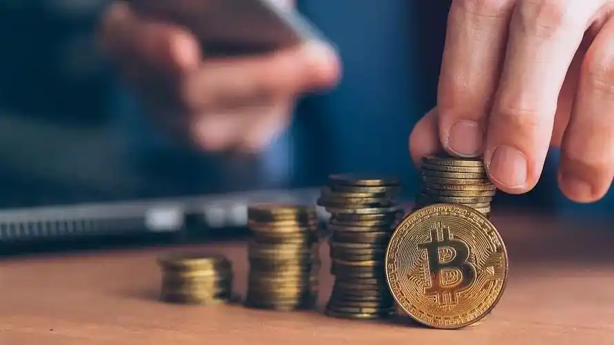 A high-performance ASIC mining rig powering a Bitcoin operation